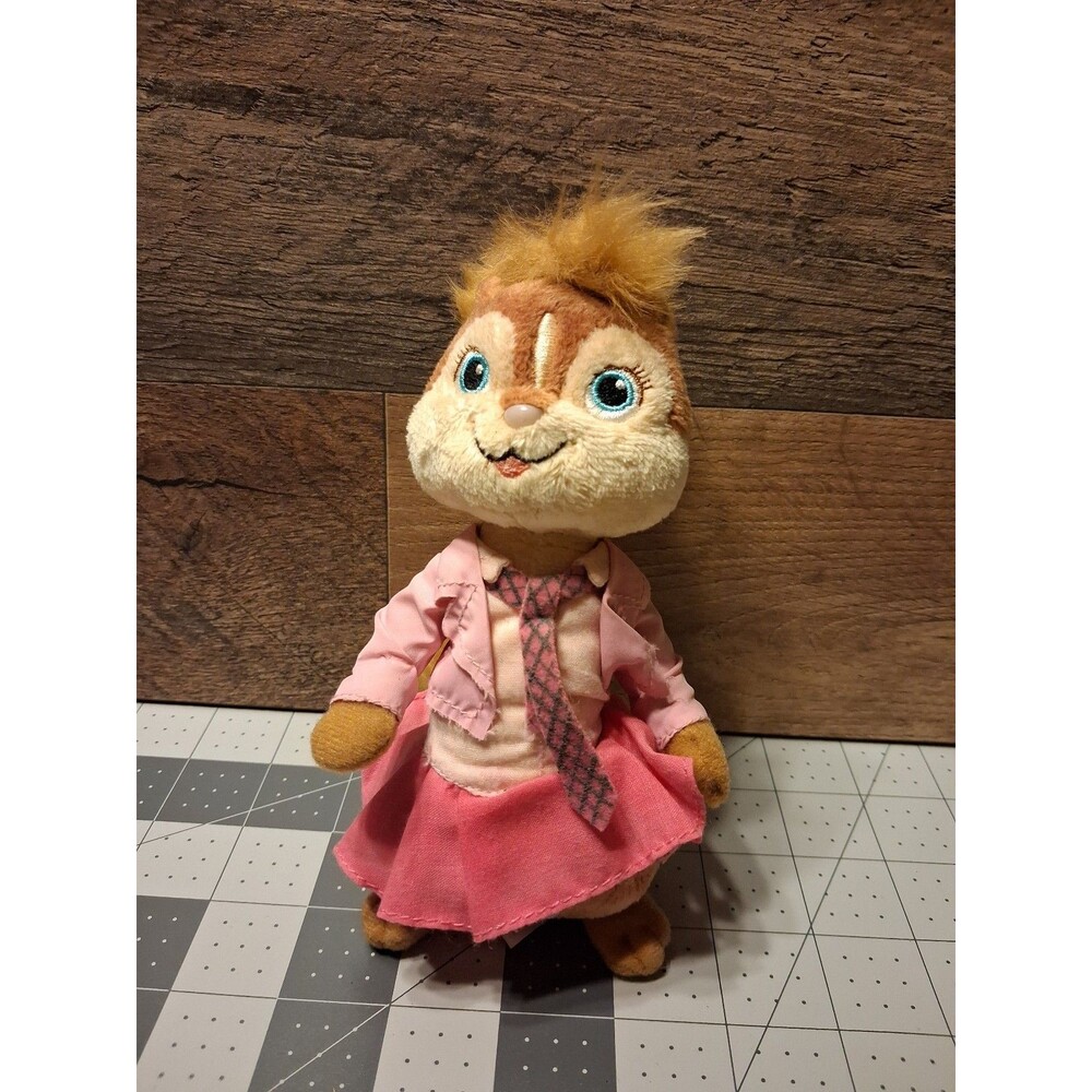 TY Beanie Babies Alvin and the Chipmunks Brittany Plush Stuffed Toy